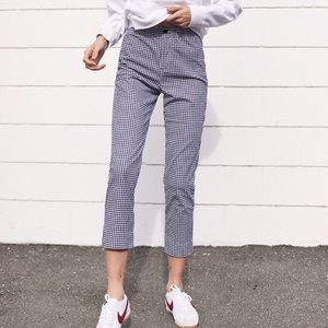 Brandy Melville Gingham Tilden Pants XS